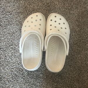 CROCS Kids Classic White Sandals